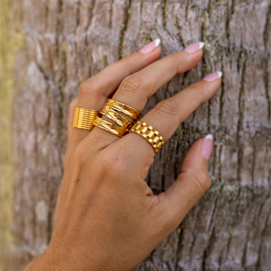 Terra Wrap Ring - Gold