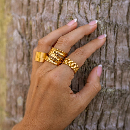 Terra Wrap Ring - Gold