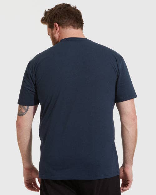 True Classic Premium Fitted Crew Neck T-Shirt - Navy