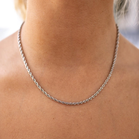 Disco Cowgirl Necklace - Silver