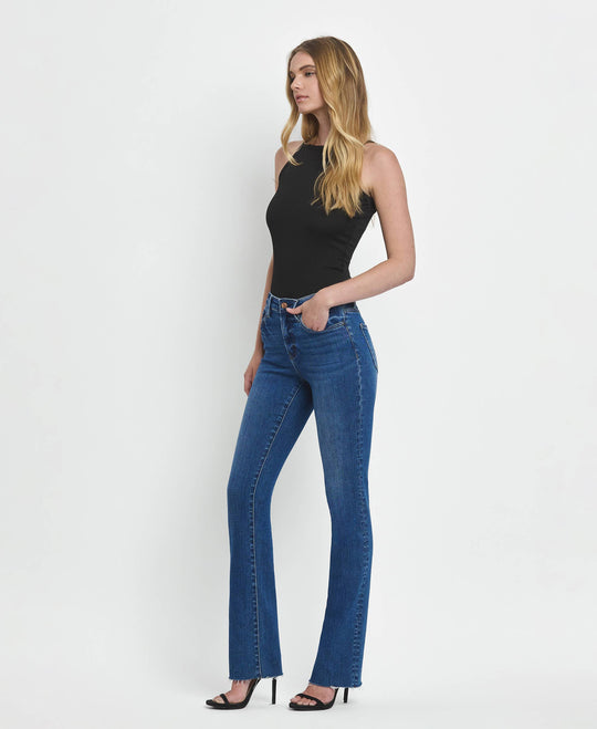 HIGH RISE SLIM BOOTCUT JEANS LV1480