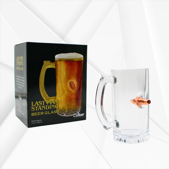 Last Man Standing - Bullet Beer Glass 500 ml