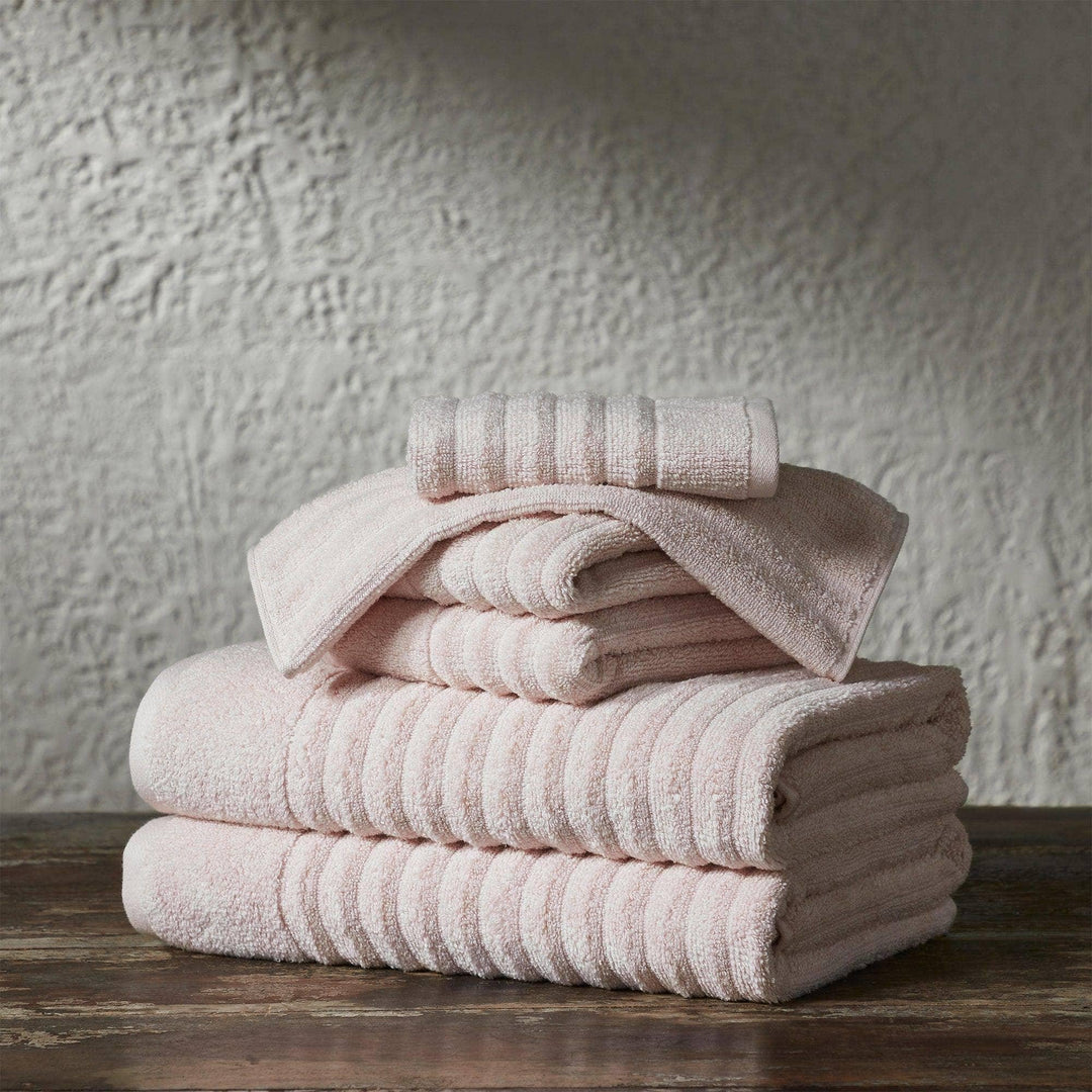 6 Piece Combed Cotton Bath Towels - Rust & Refined