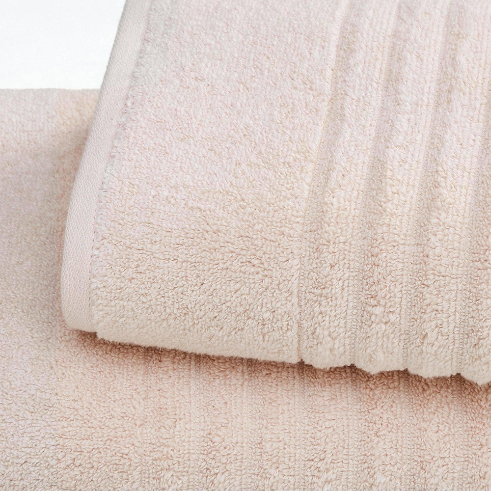 6 Piece Combed Cotton Bath Towels - Rust & Refined