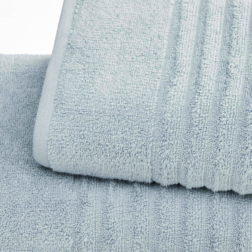 6 Piece Combed Cotton Bath Towels - Rust & Refined