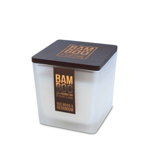 BAMBOO Eco-Friendly Soy Candle - Small and Large Options