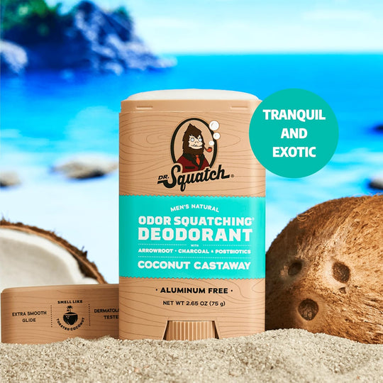 Dr. Squatch Deodorant - Coconut Castaway