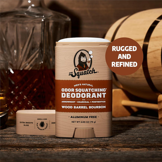 Dr. Squatch Deodorant - Wood Barrel Bourbon