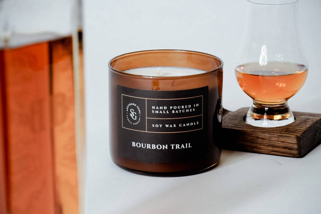 "Bourbon Trail" Soy/Coconut Wax Candle