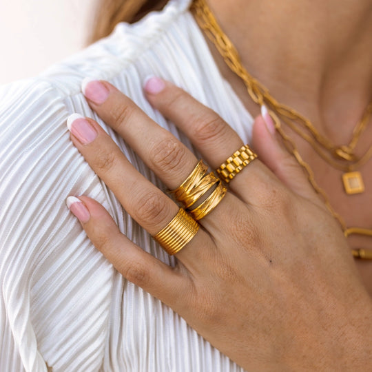 Terra Wrap Ring - Gold