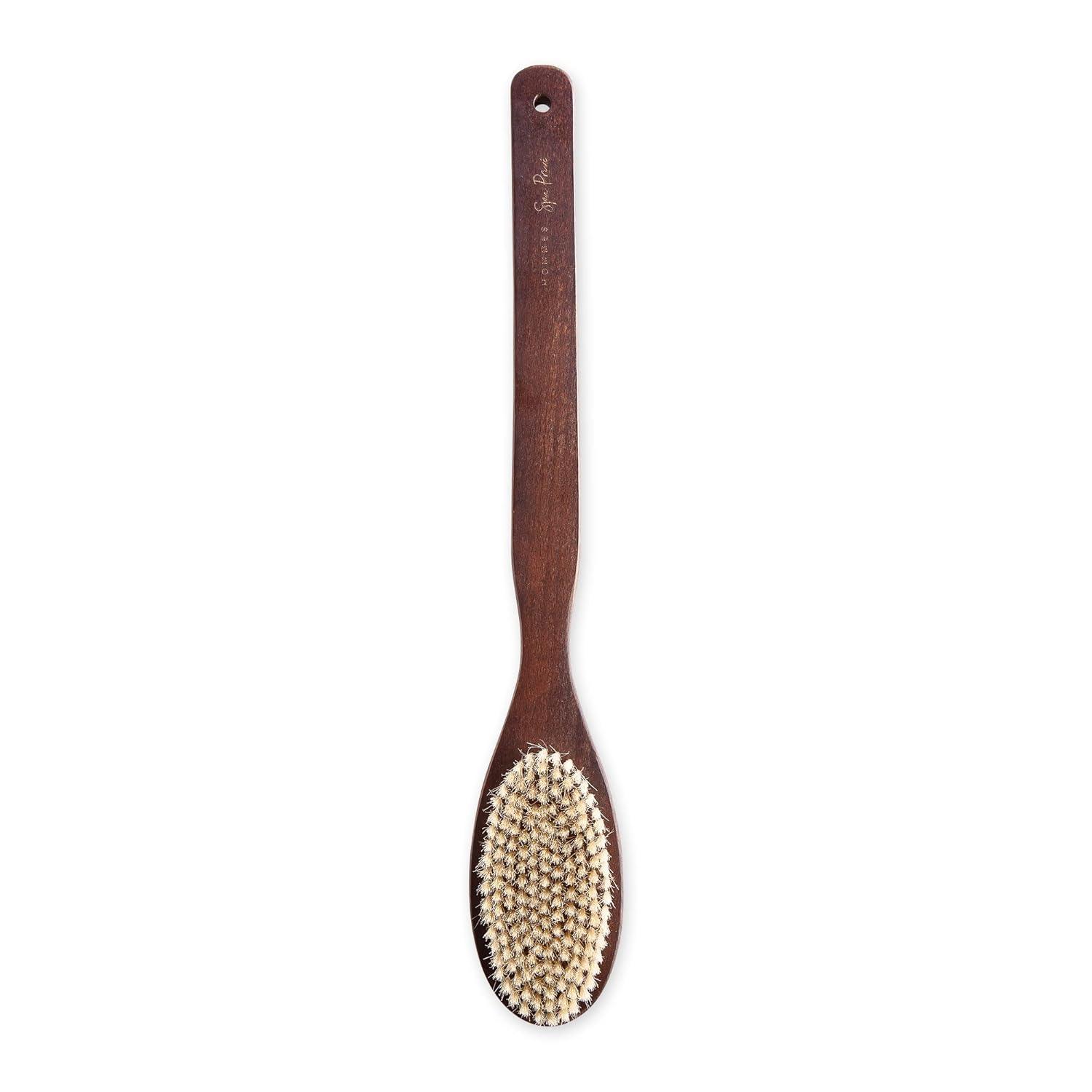 Bamboo Body Brush - Rust & Refined