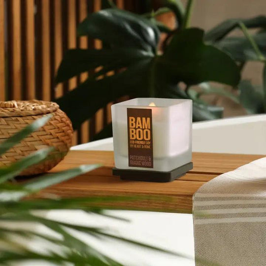 BAMBOO Eco-Friendly Soy Candle - Rust & Refined