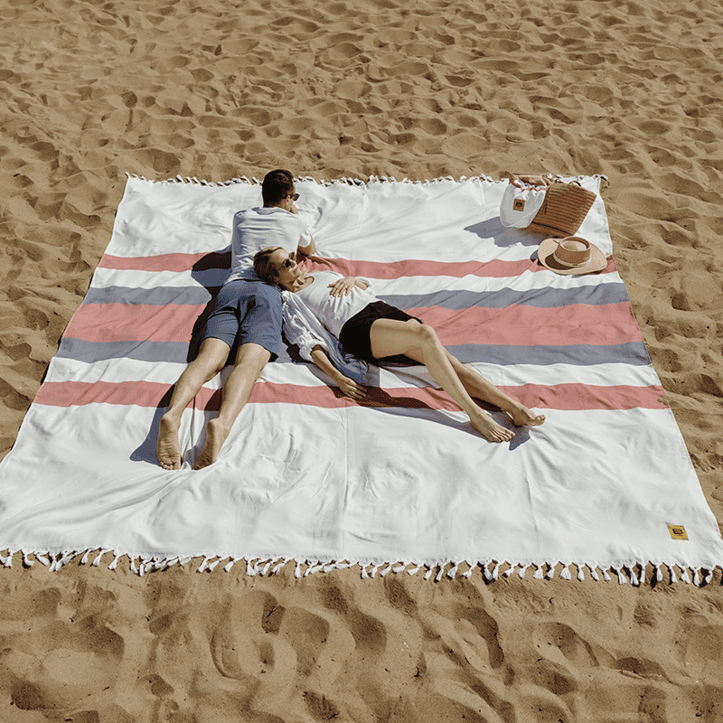 Big Blanket Co - Big Beachy™ Blanket - Rust & Refined