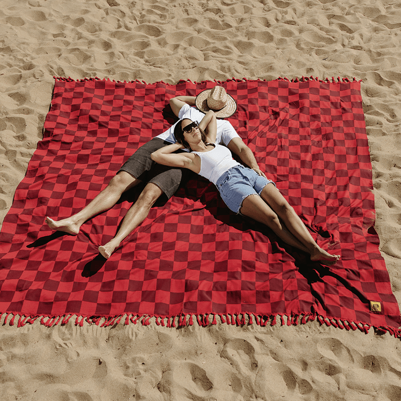 Big Blanket Co - Big Beachy™ Blanket - Rust & Refined