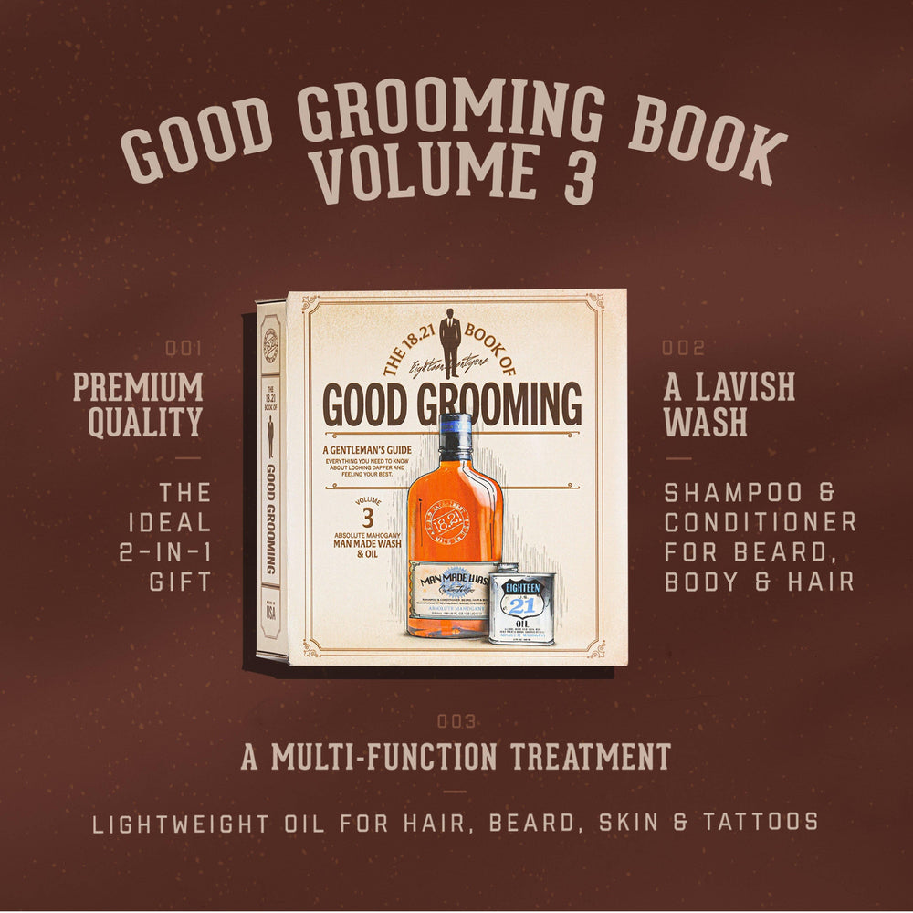 Book of Good Grooming Gift Set Volume 3 - Rust & Refined