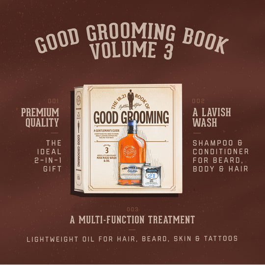 Book of Good Grooming Gift Set Volume 3 - Rust & Refined