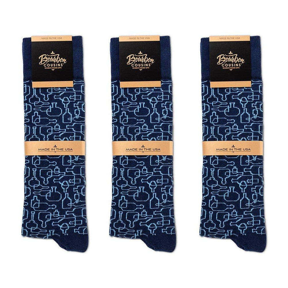 Bourbon Cousins - Bourbon Days Socks - Rust & Refined