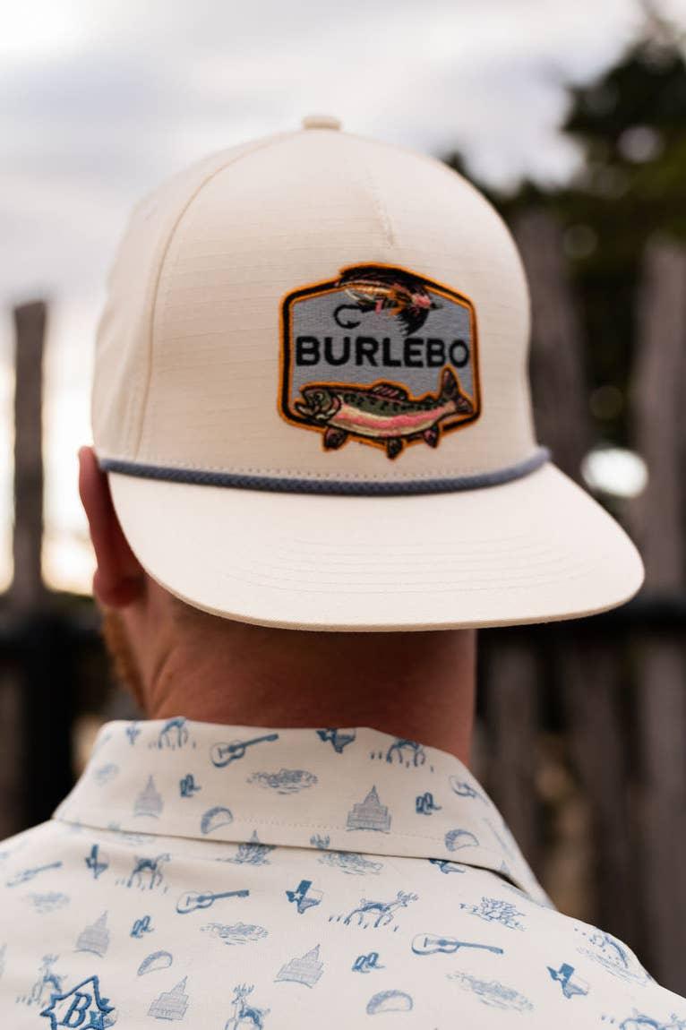 BURLEBO - Cap - Fish and Fly - PUTTY - Rust & Refined