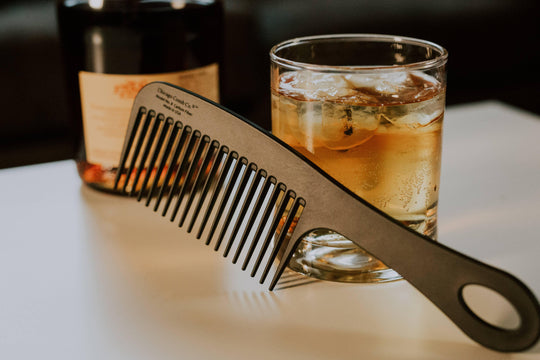 Chicago Comb Co. Model No. 8 Carbon Fiber Comb - Rust & Refined