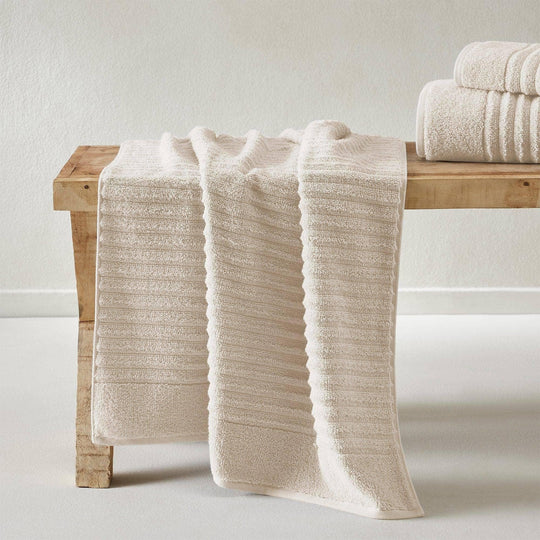 Combed Cotton Hand Towel - Rust & Refined