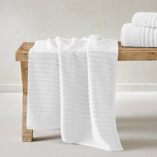 Combed Cotton Hand Towel - Rust & Refined