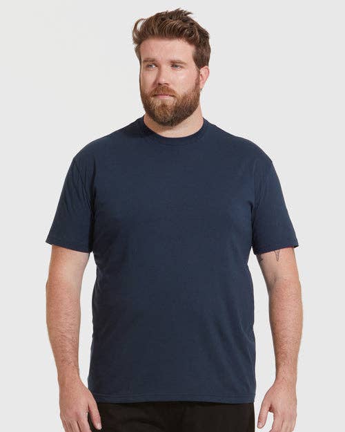 True Classic Premium Fitted Crew Neck T-Shirt - Navy