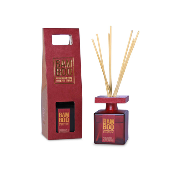 BAMBOO Pomegranate & Pepperwood - Reed Diffuser - 2.8 oz