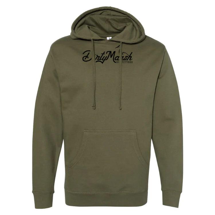 Dirty Marsh - Backshore Hoodie | Army - Rust & Refined