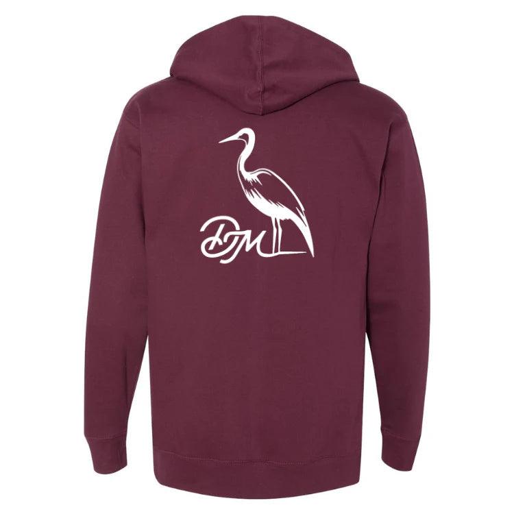 Dirty Marsh - Backshore Hoodie | Maroon - Rust & Refined