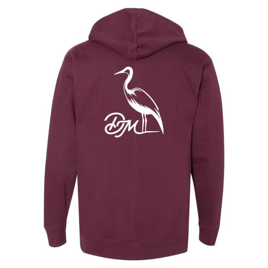 Dirty Marsh - Backshore Hoodie | Maroon - Rust & Refined