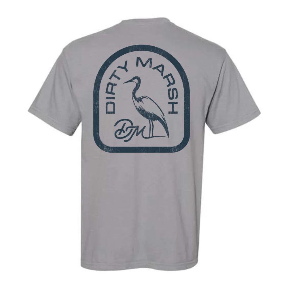 Dirty Marsh - Backshore Icon Tee | Granite - Rust & Refined