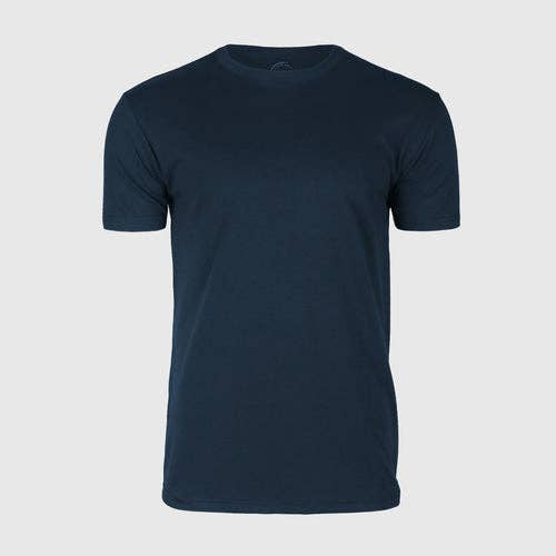 True Classic Premium Fitted Crew Neck T-Shirt - Navy