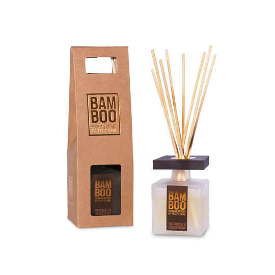 BAMBOO Patchouli & Guaiac Wood - Reed Diffuser - 2.8 oz