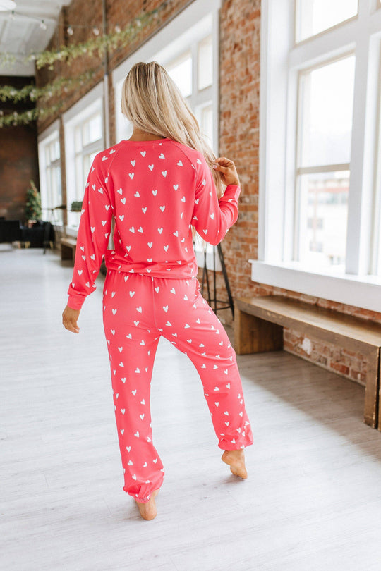 Atlas Heart Print Lounge Set | S-XL