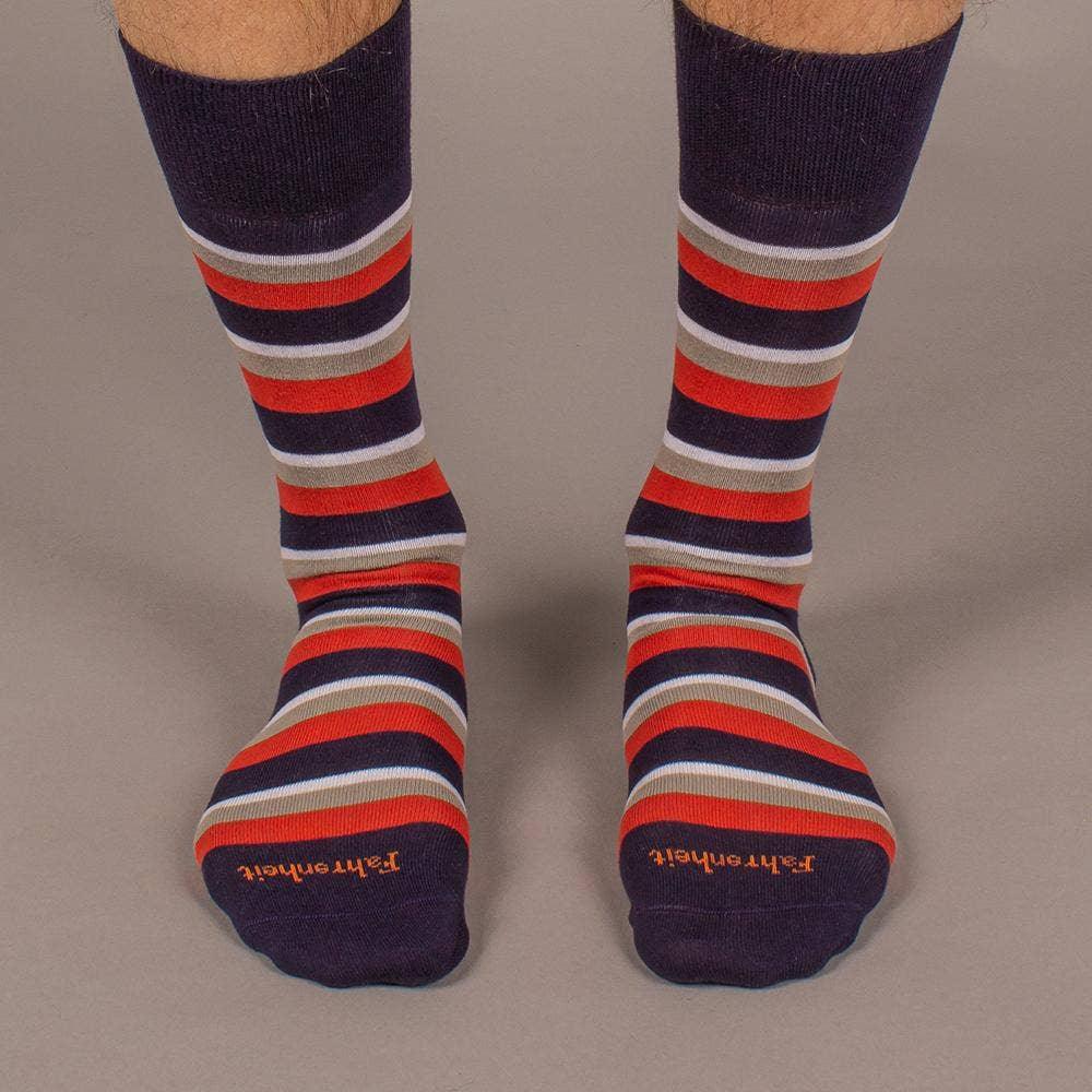 Fahrenheit Socks - Rust & Refined