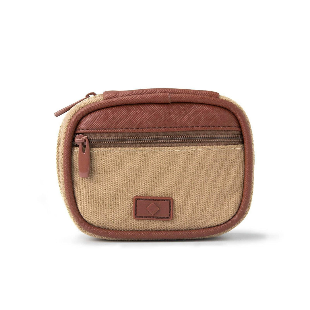 Fashion Smart Men's Pill and Vitamin Case - Rust & Refined