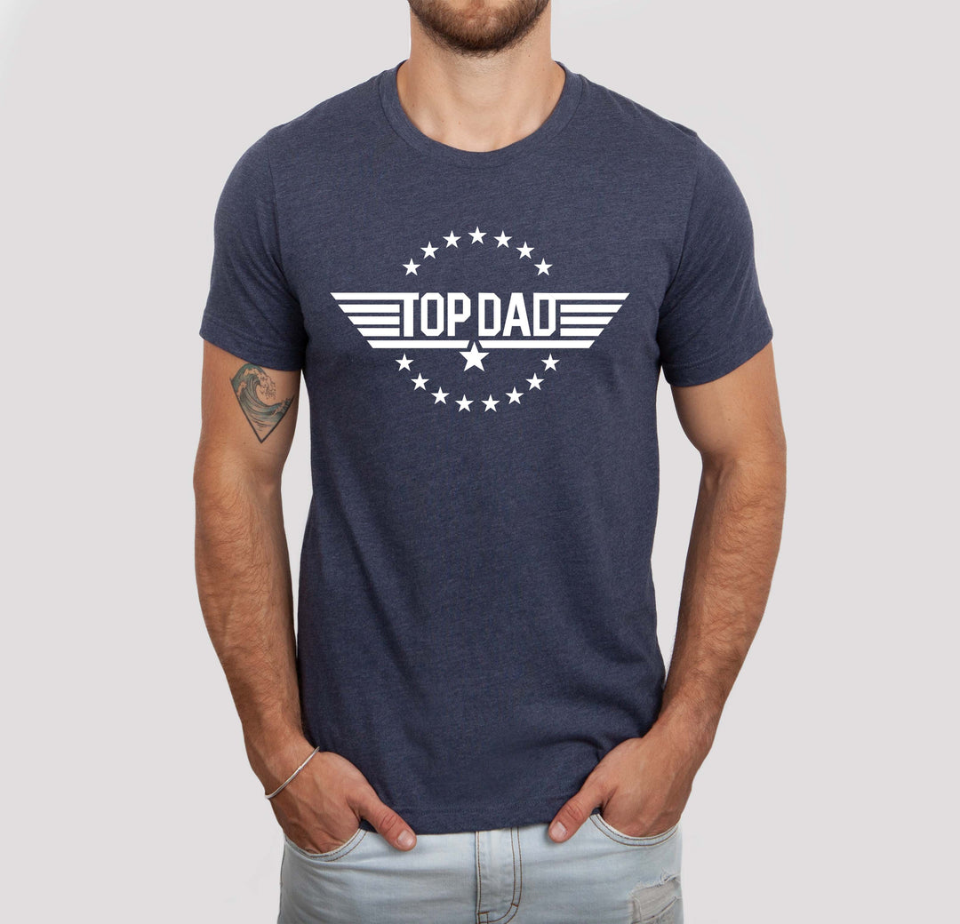 Top Dad Men's T-Shirt - Navy