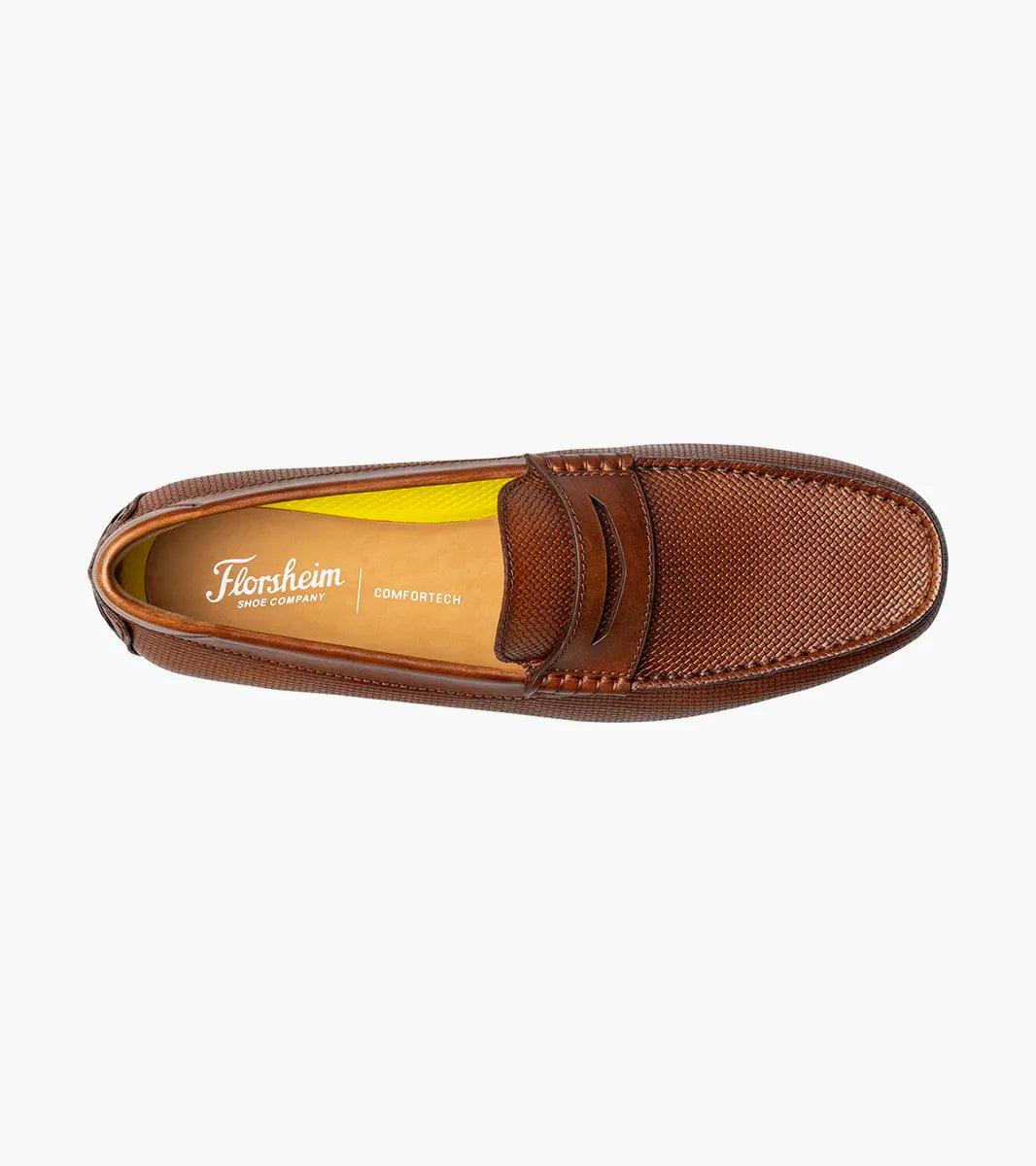 Florsheim - MOTOR Moc Toe Penny Driver - Rust & Refined