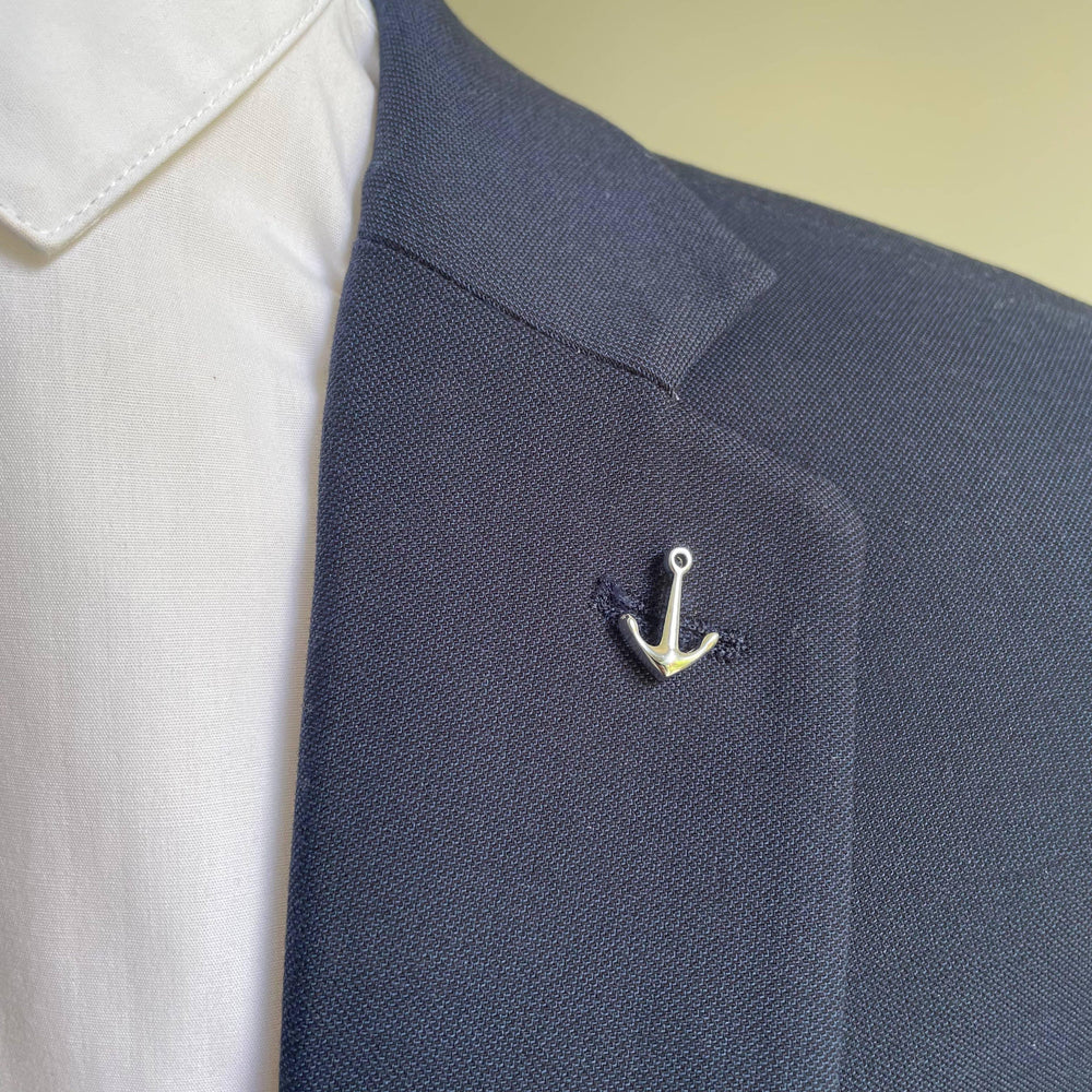 Stolen Riches - Anchor (Lapel Pin) - Rust & Refined