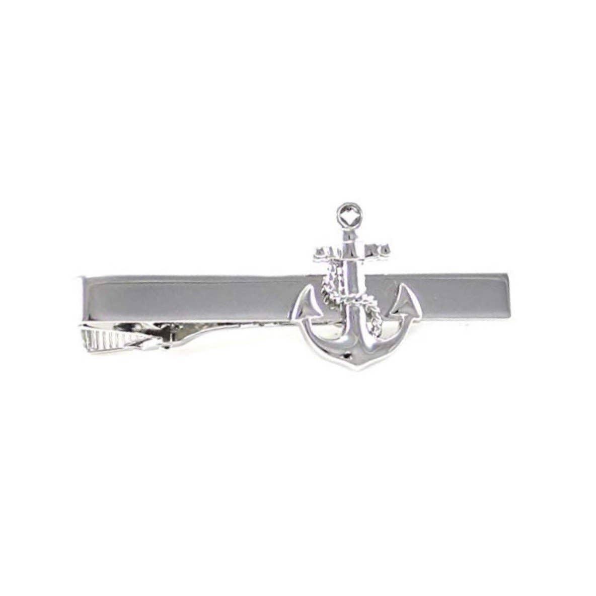 Stolen Riches - Large Anchor Tie Bar - Rust & Refined