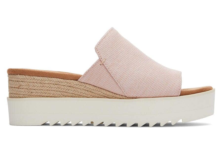 TOMS Diana Mule Pink Sandal - Rust & Refined