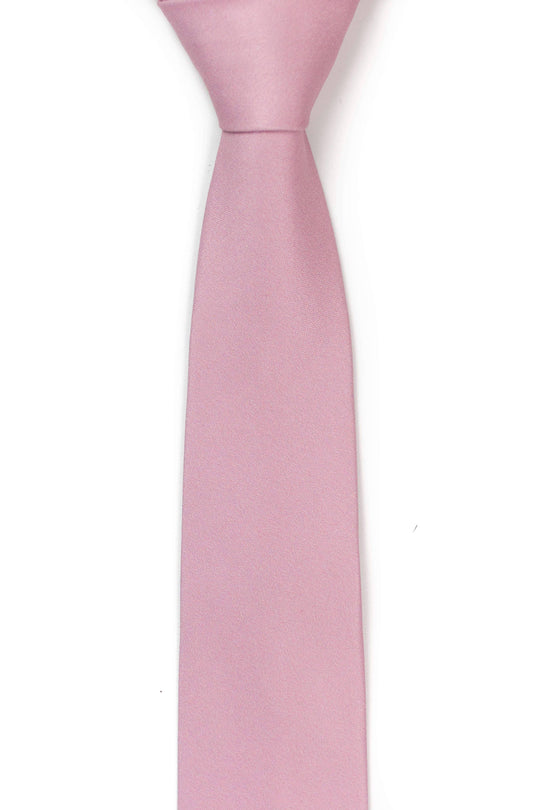 Tough Apparel - Suave - Mauve Tie: 2.5" Slim/Skinny Tie - Rust & Refined