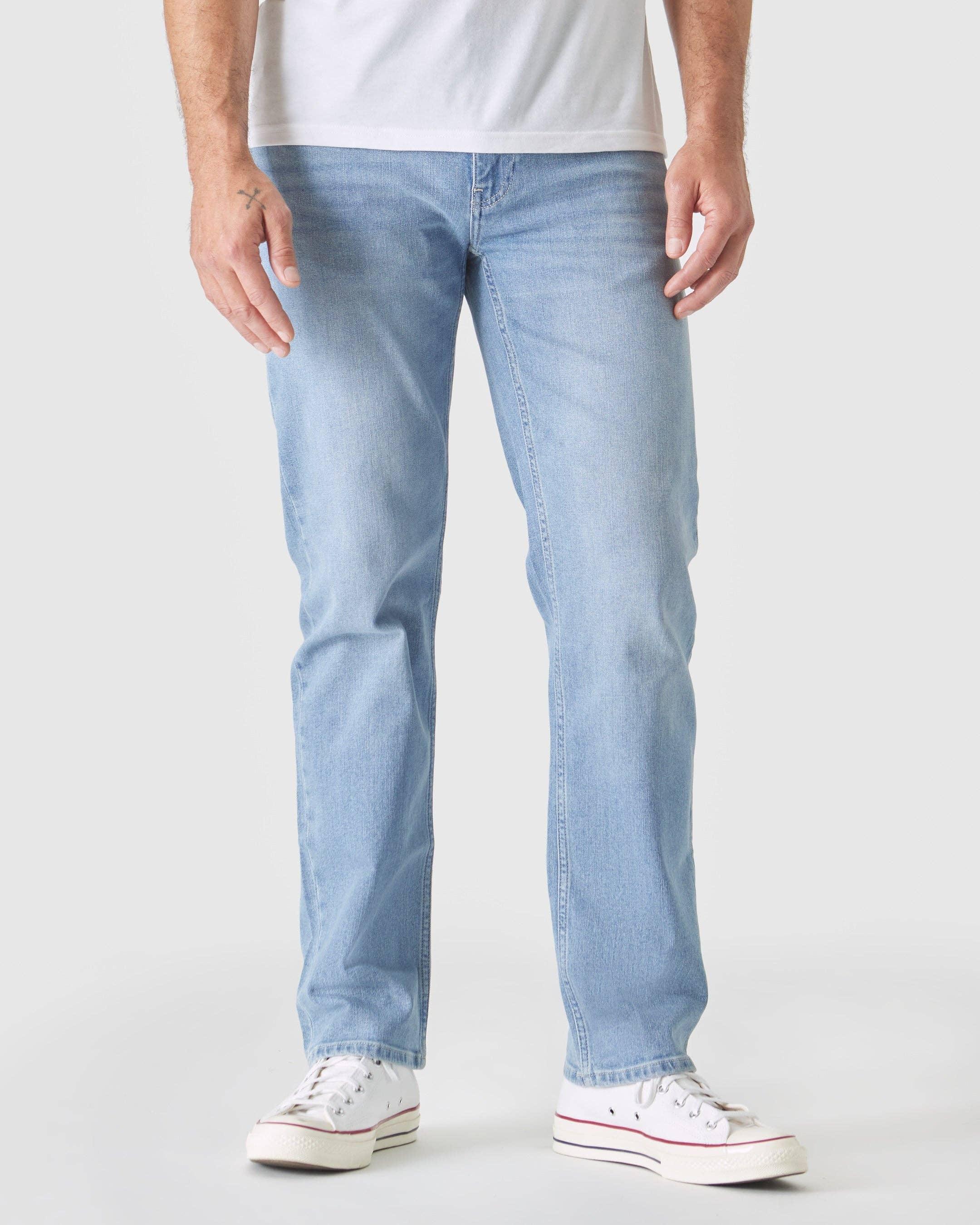 True Classic Comfort Straight Jeans - Rust & Refined